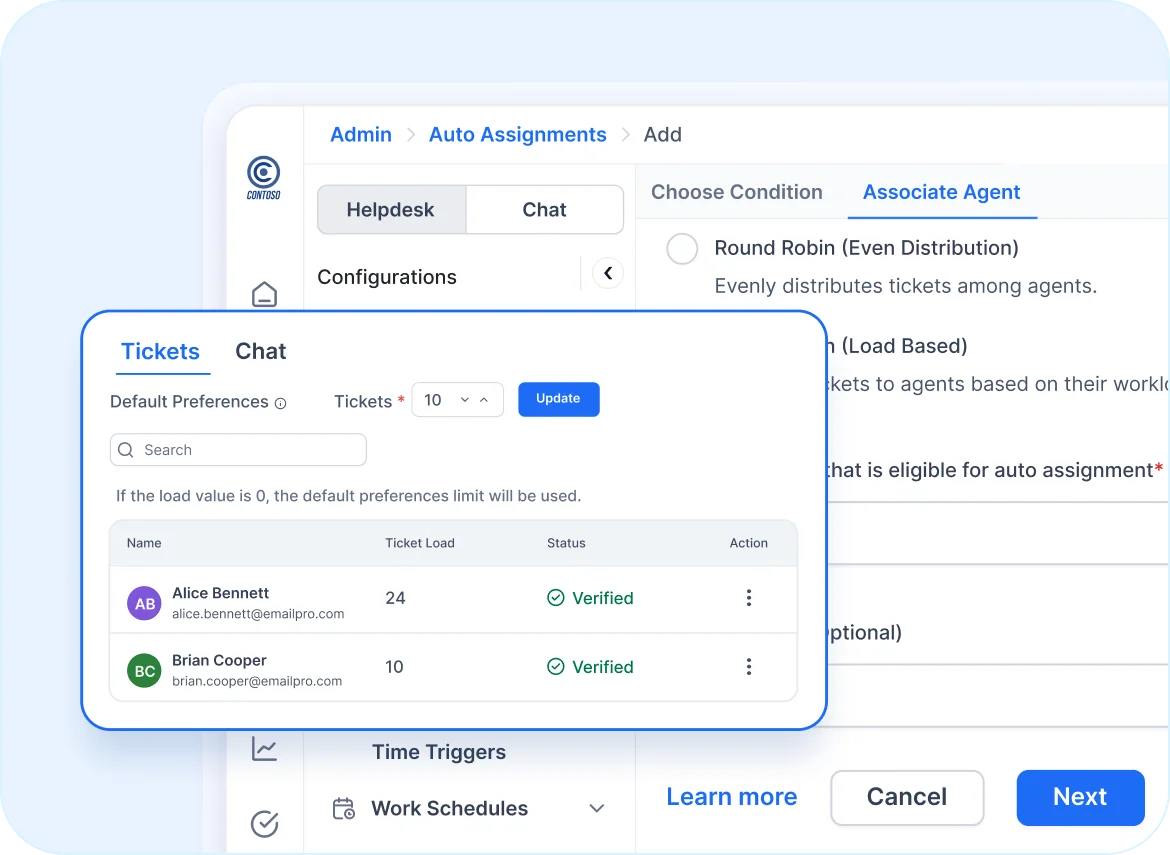 A visual showing automated ticket routing that improves ownership and prevents fast replies, slow fixes.