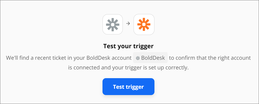 Test Trigger Option