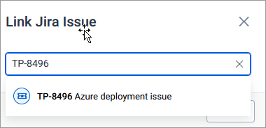Select Jira Issue