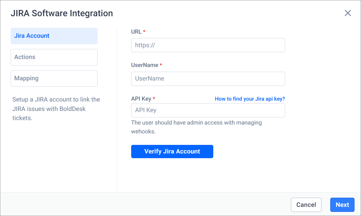 Jira Software Integration
