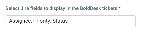 Select Jira Fields