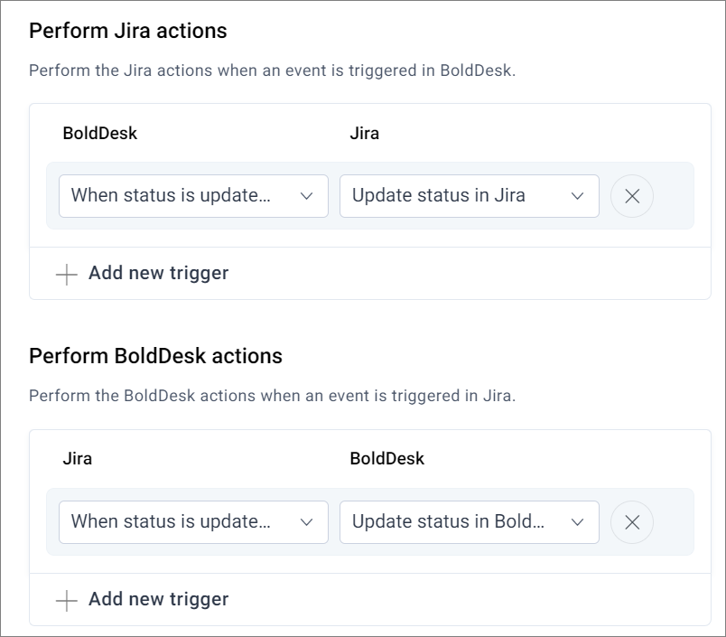 Perform Jira Actions When Updating the Status