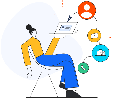 Organize customer information in one place