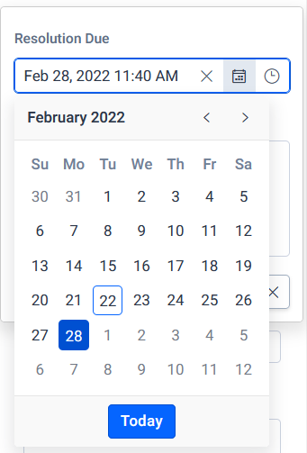 Change Resolution Due