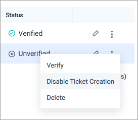 Disable Ticket Creation