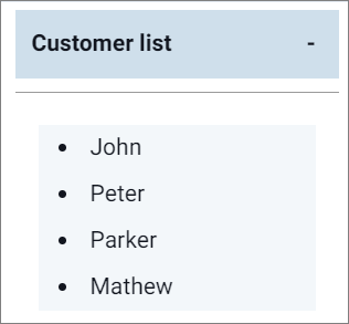 Expanding Section Of Related Object In a List