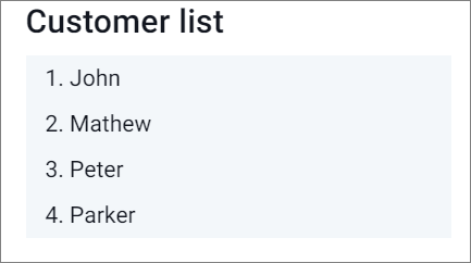 Related Objects In a Number Order List