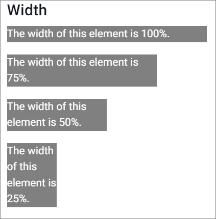 Width Class