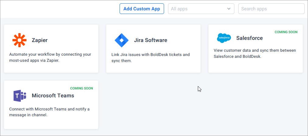 BoldDesk Marketplace