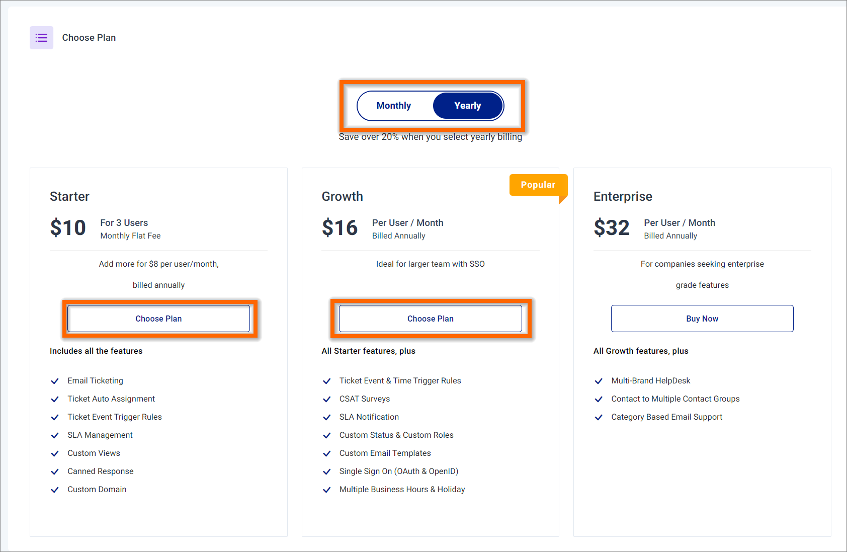 Billing Cycle