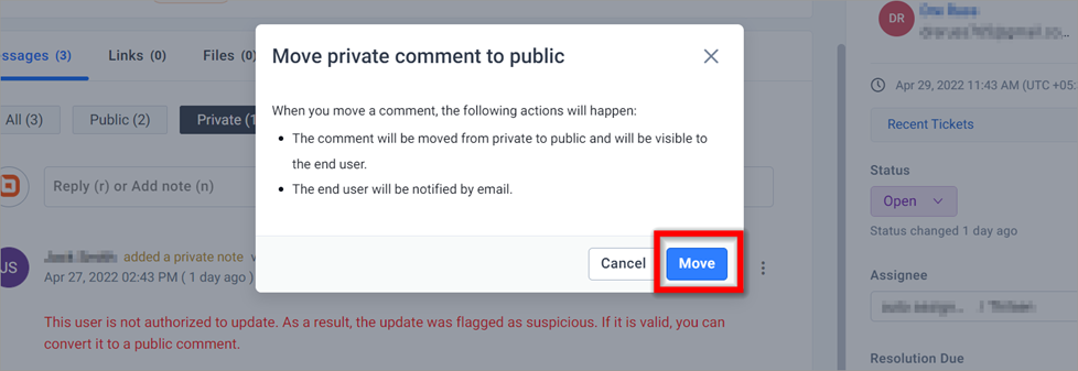 Move Option