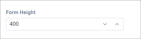 Web Form Height