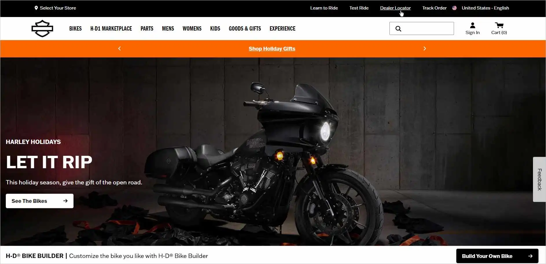 Harley Davidson Home Page