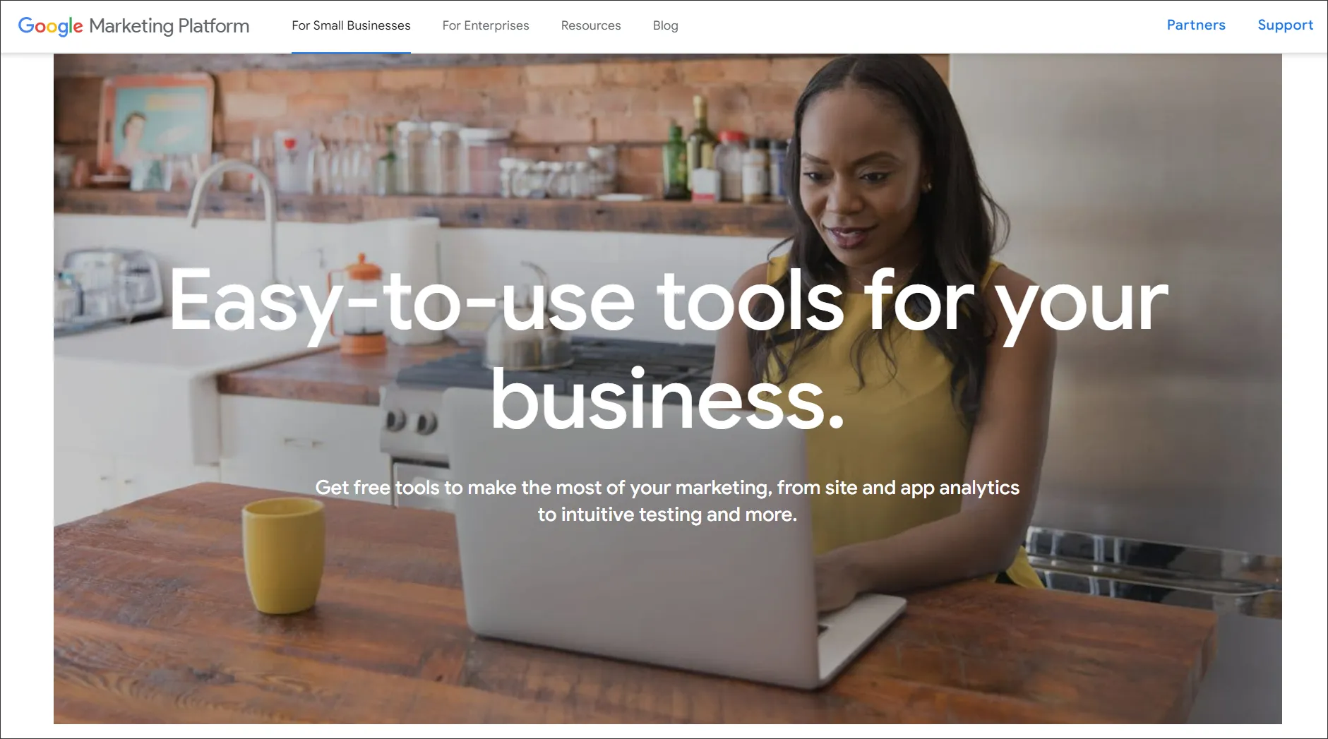 Free business tools from Google Analytics for website and marketing insights