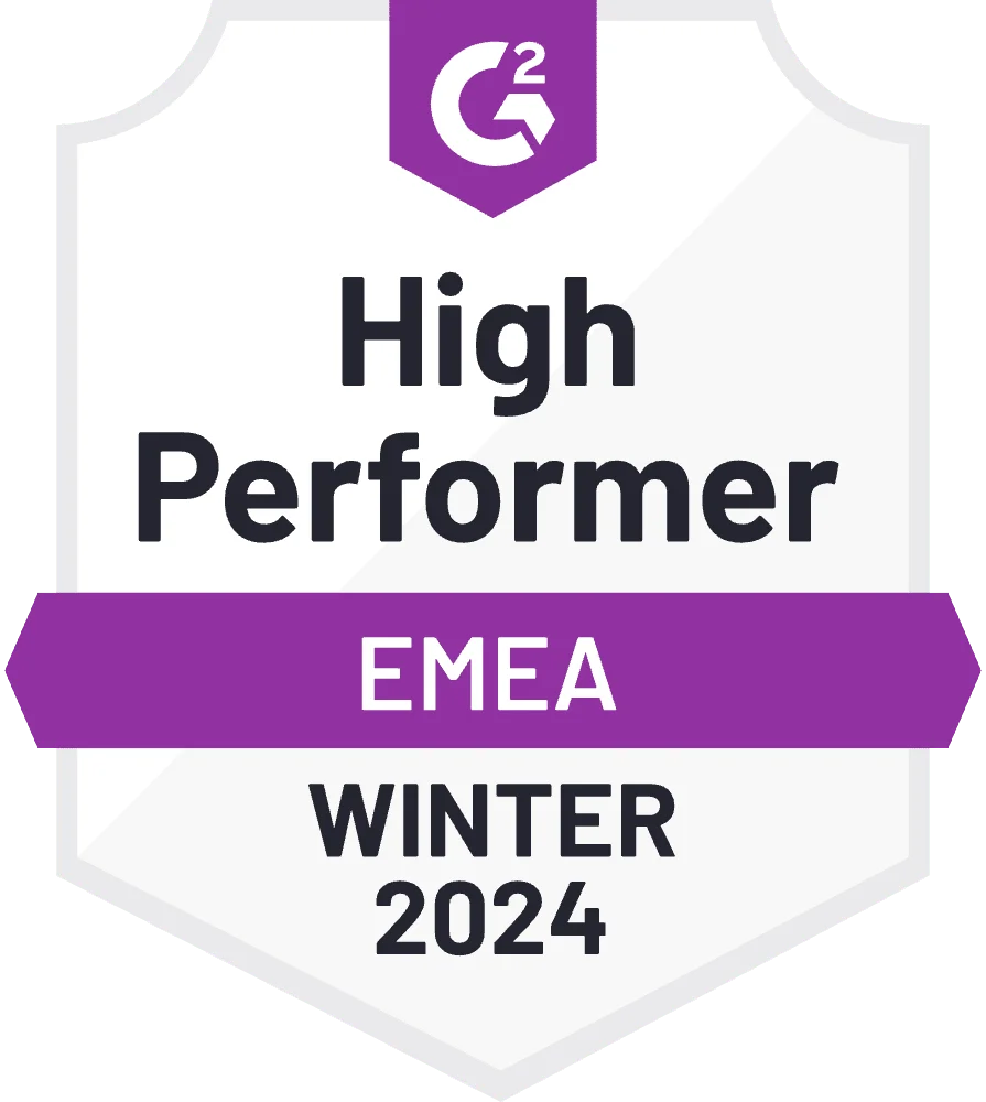 G2 High Performer Winter 2024 Badge