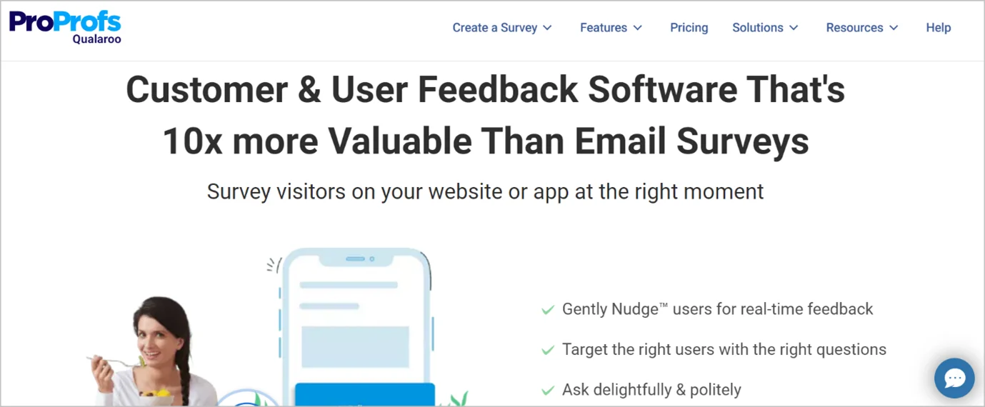 Qualaroo Home Page