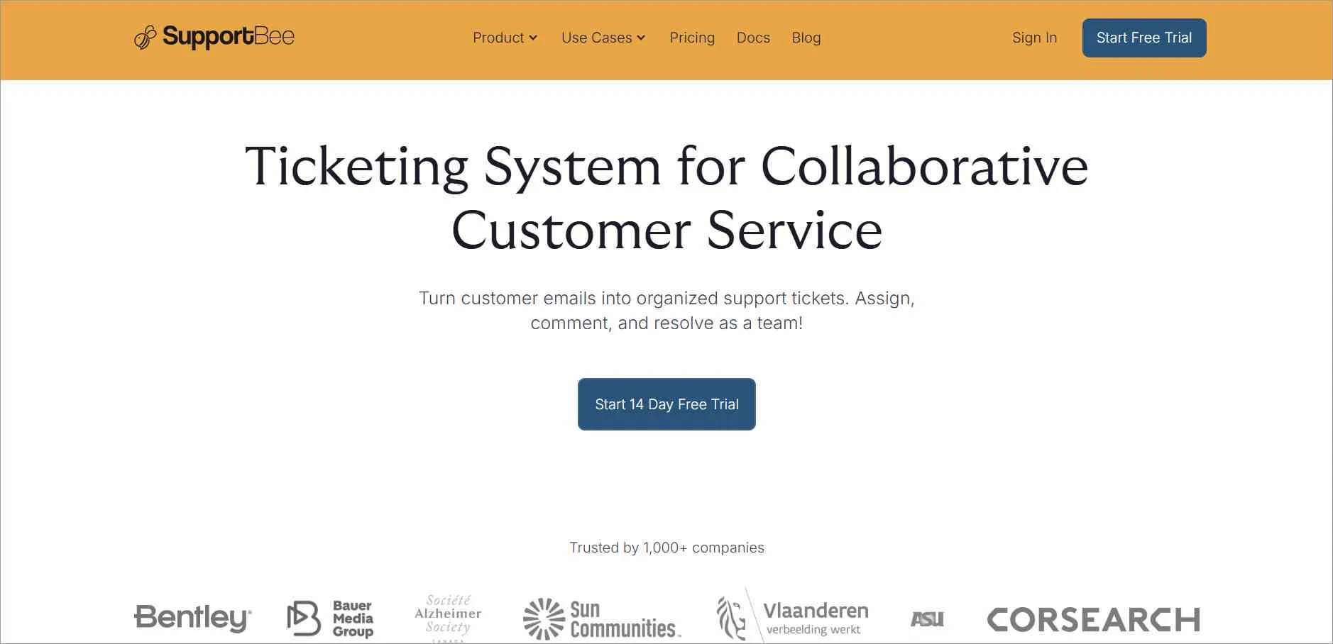 SupportBee help desk software