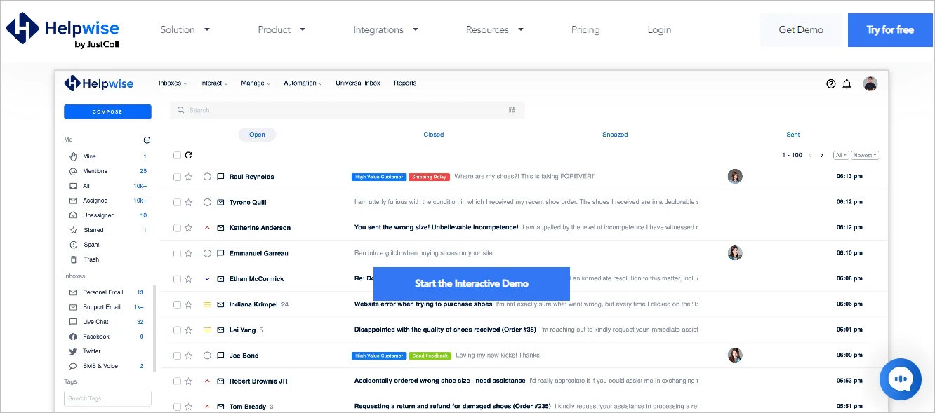 Helpwise Home Page