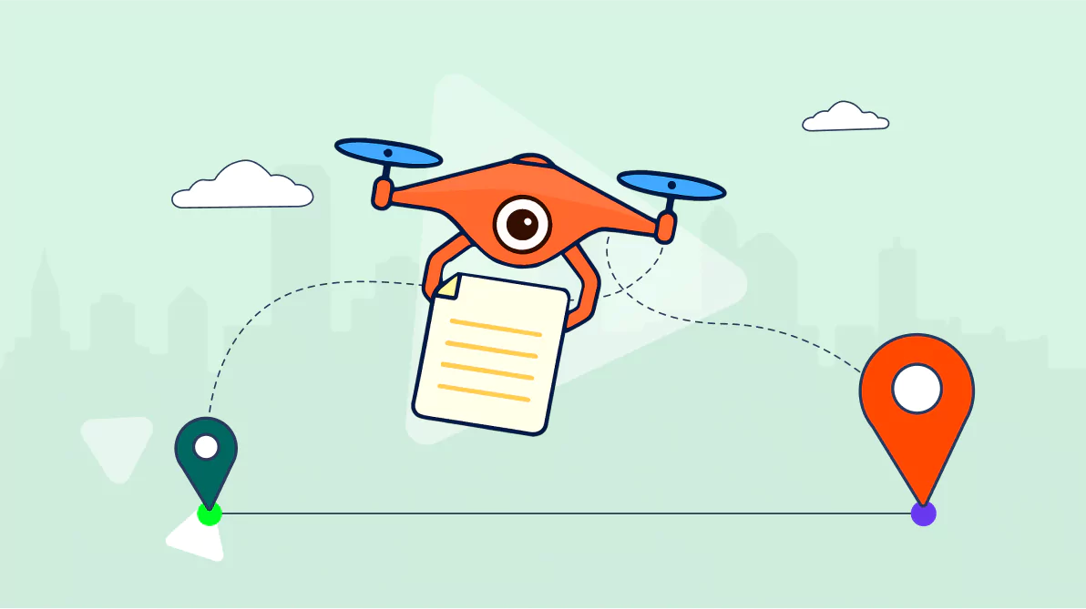 Help desk migration illustration showing seamless ticket transfer between platforms using automated workflow technology