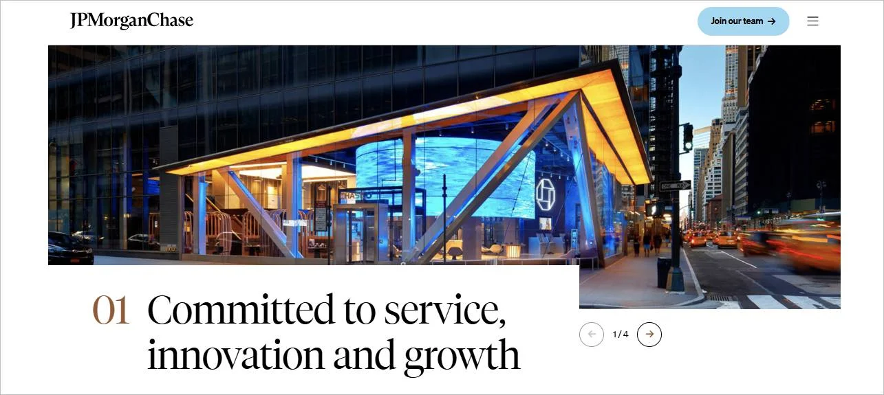 JPMorgan Chase delivering personalized banking customer service through digital innovation