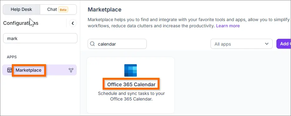 Office 365 Calendar Integration