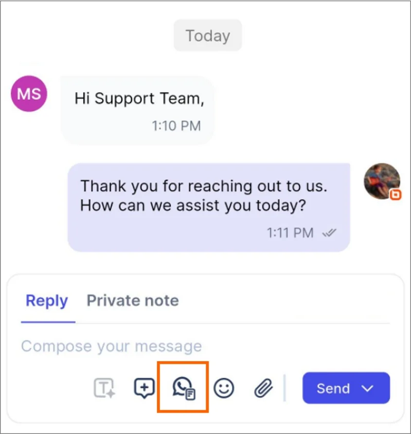 Messaging made easier with WhatsApp template placeholders