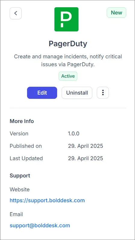 PagerDuty Integration