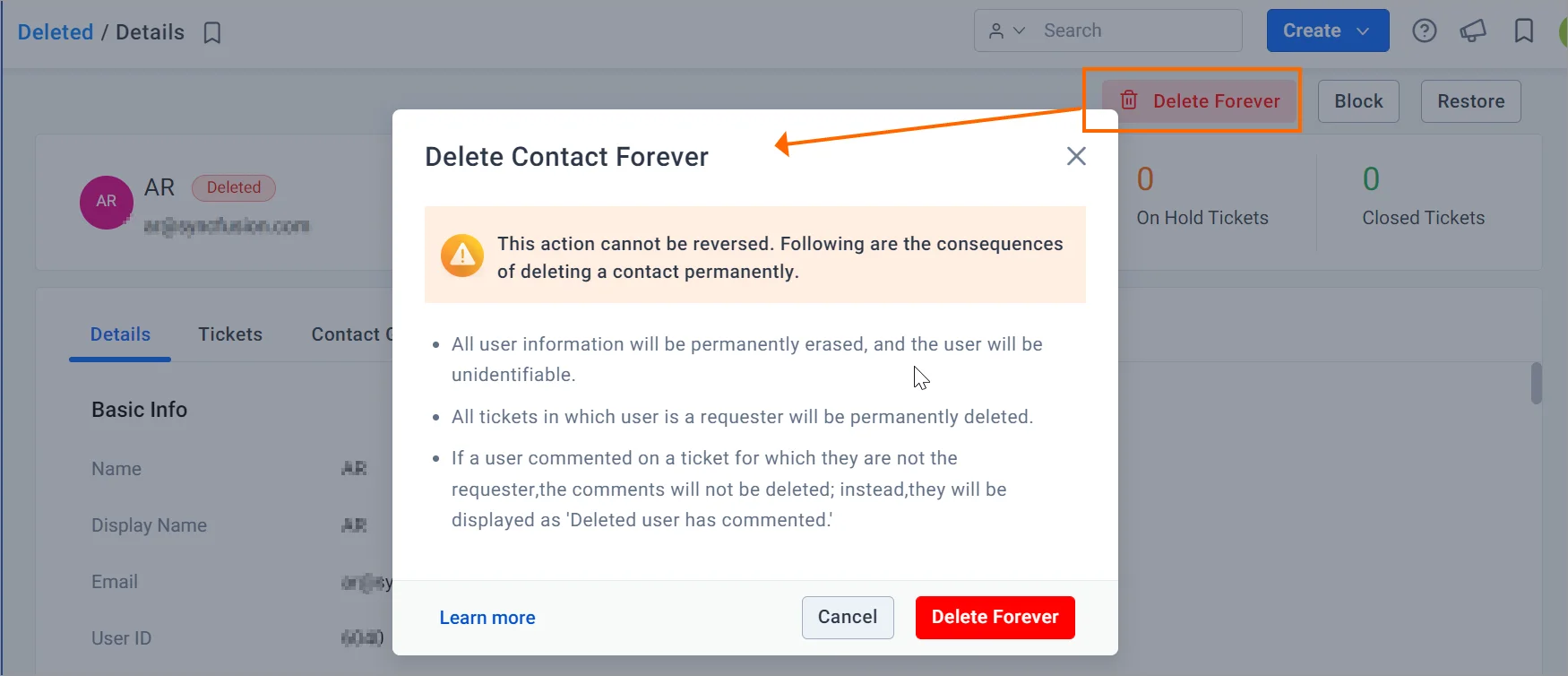 delete-contact-forever