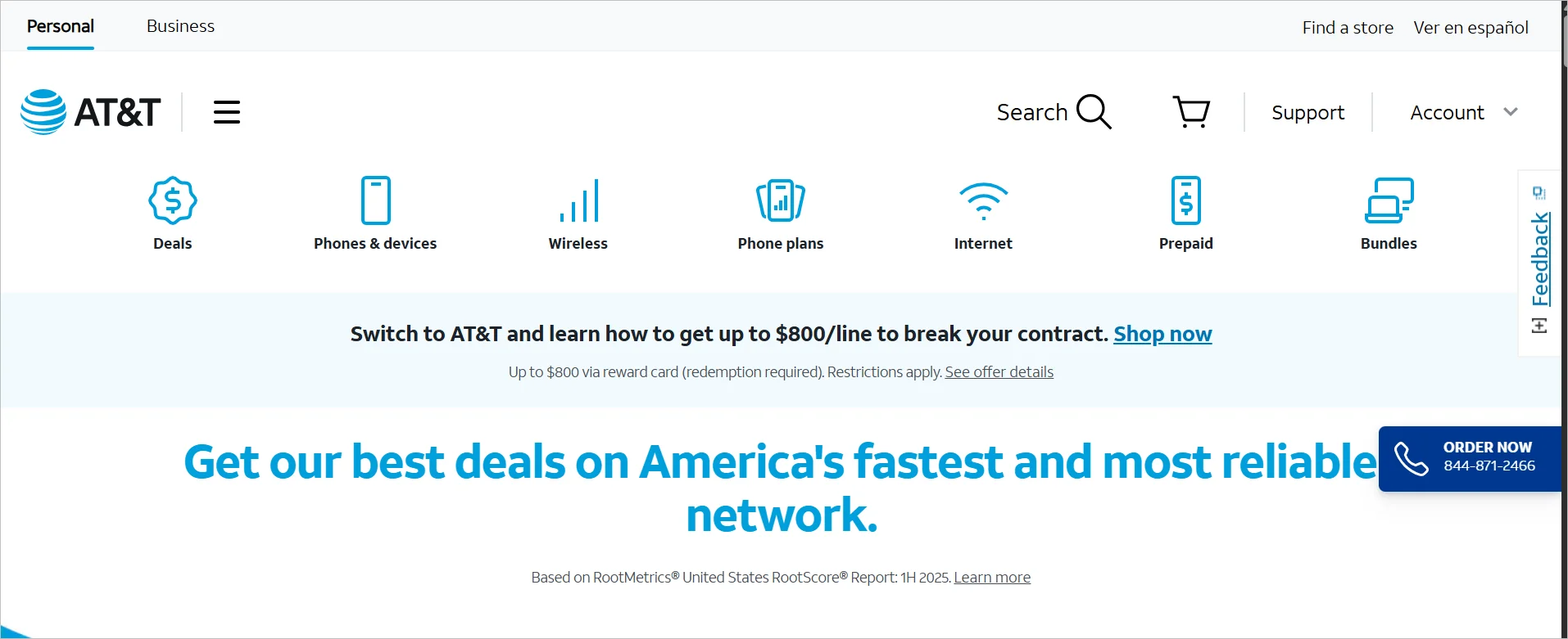 An image showing AT&T telecom customer experience