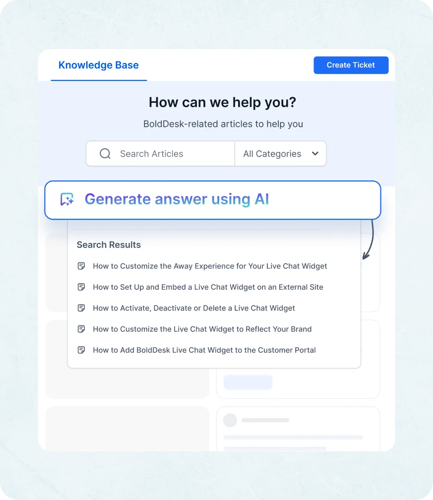Smarter Support with Powerful AI Knowledge Base Features