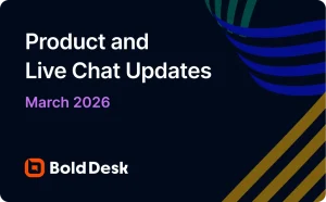 March 2026 Product and Live Chat Updates