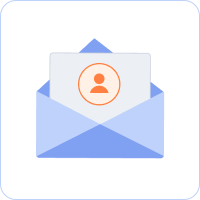 Personalized support email with customer details.