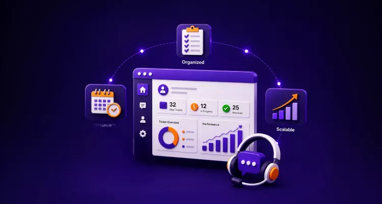 Organized and scalable support operations dashboard with workflows, SLA tracking, automation, and analytics