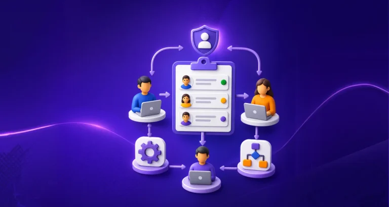 How to reduce ticket reassignments with clear ownership and workflows showing team task routing, assignment control hub.
