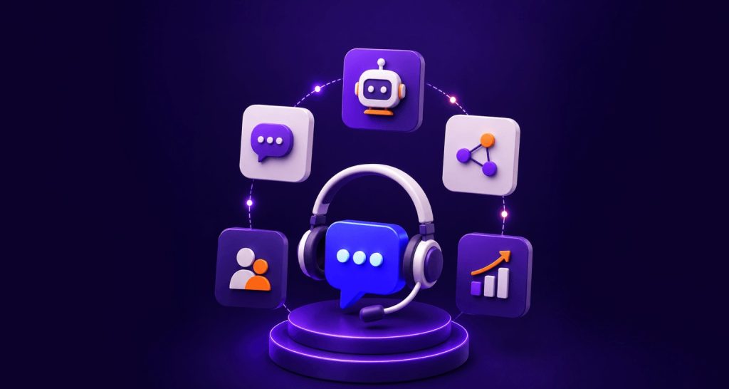 Scalable customer support platform with AI, automation, and analytics