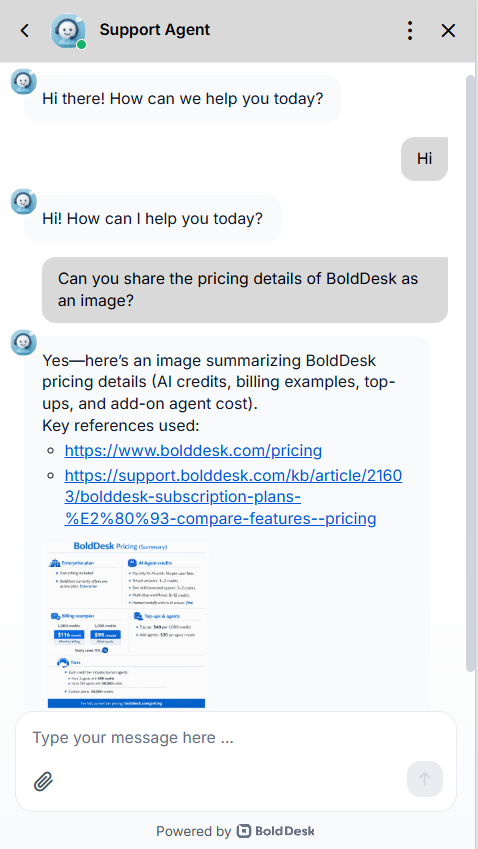 AI Agent File and Image Generation in Chat Conversations