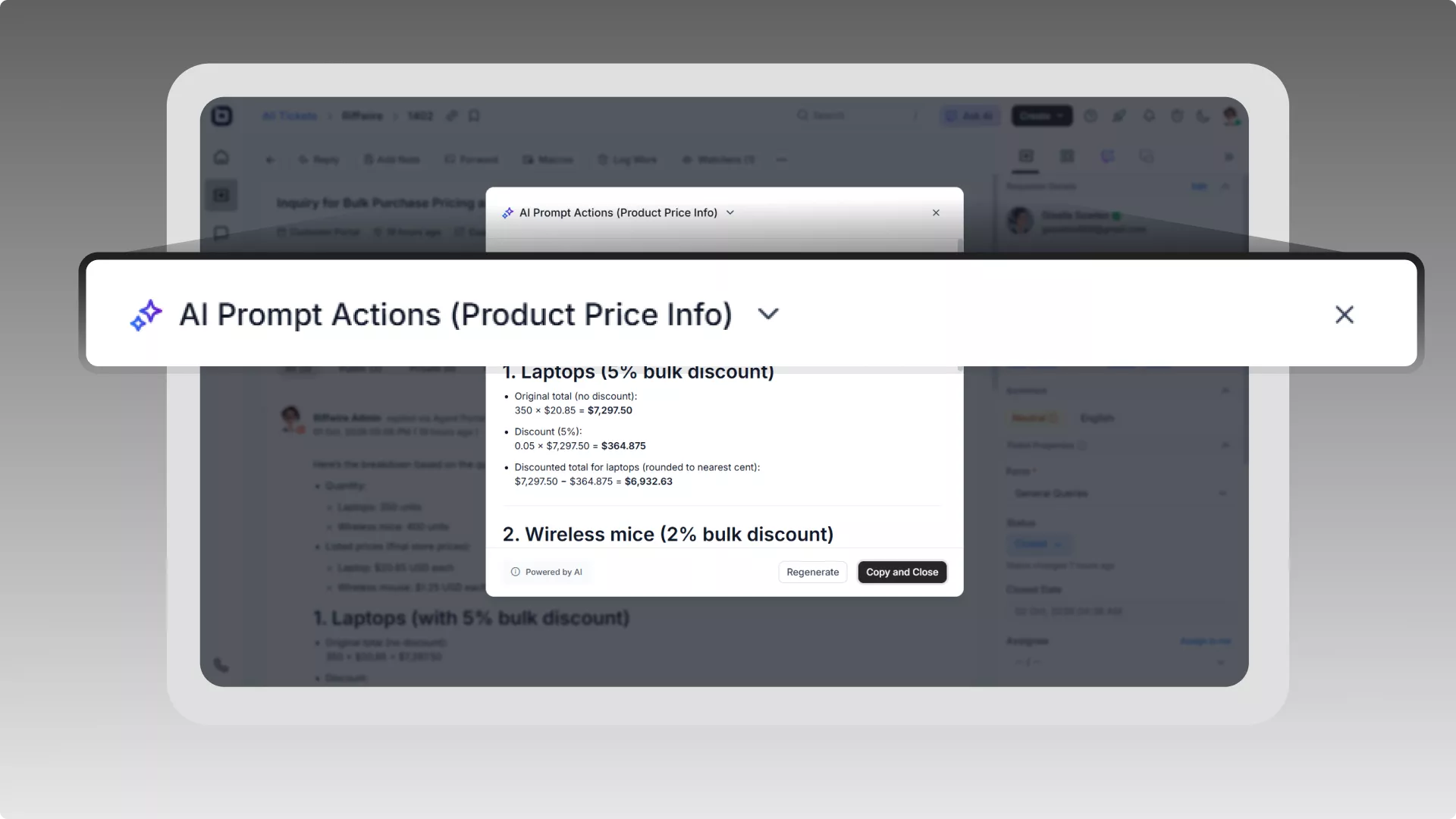 Create Custom AI Copilot Prompts for Every Support Workflow