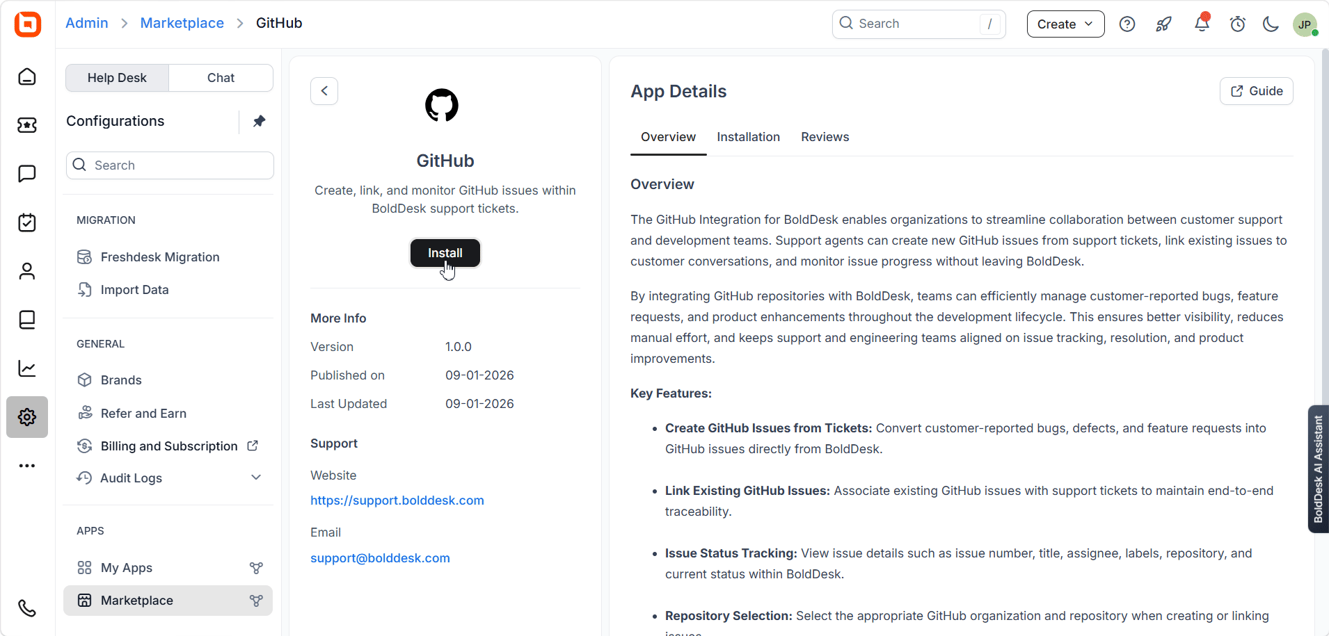 GitHub Integration